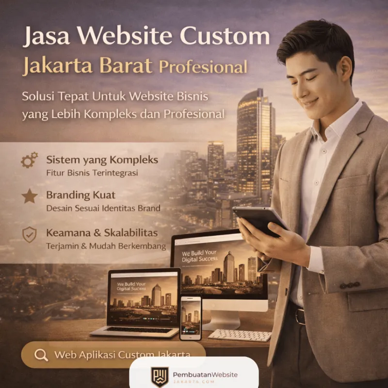 Jasa Website Custom Jakarta Barat Profesional